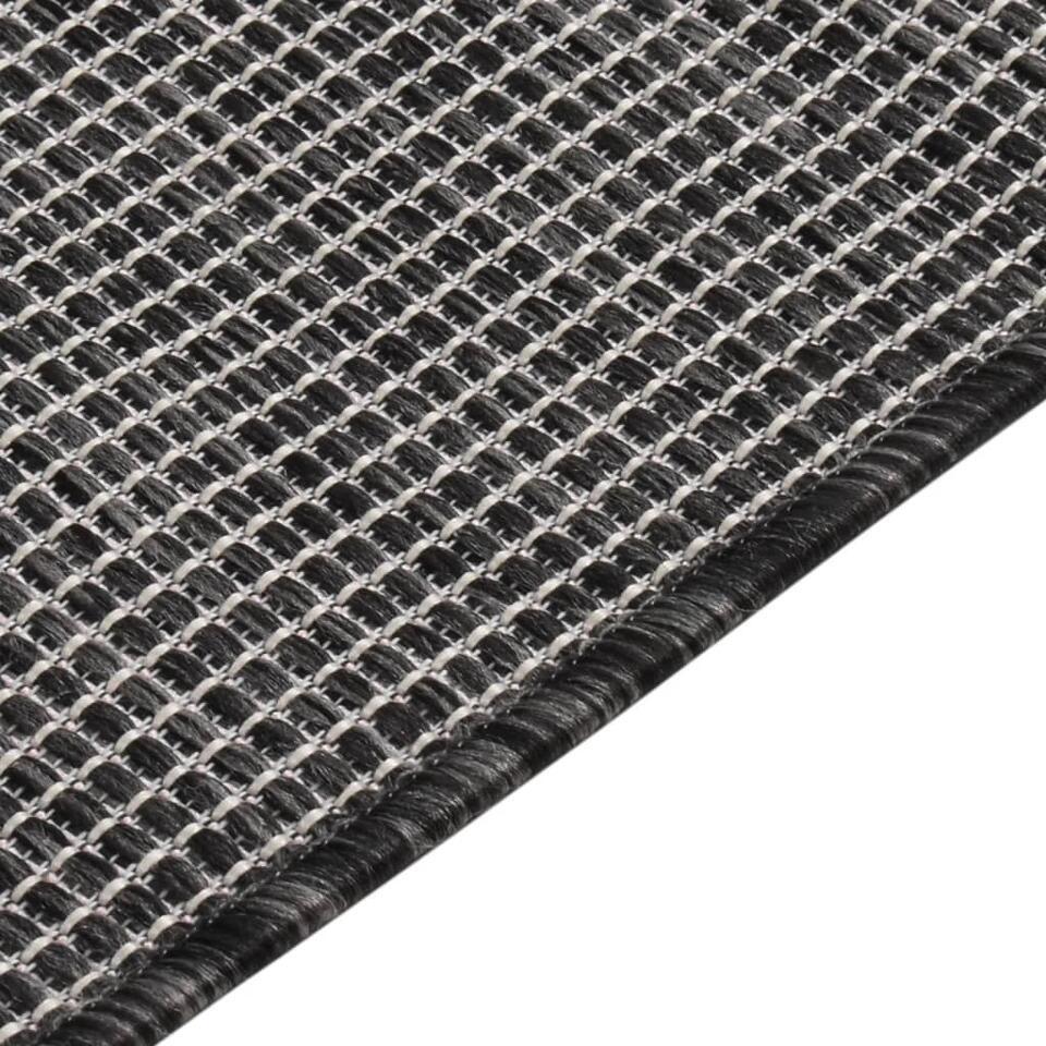  VidaXL - Buitenkleed - Grijs - Kunststof - 160 X 230 Cm