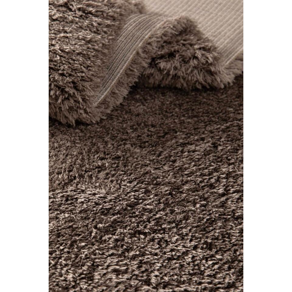  Interieur05 Tapis à Poils Longs Fender Taupe - 340 X 240 Cm