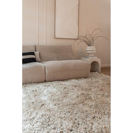  Interieur05 Hoogpolig Vloerkleed Polyester Pilo Beige - 290 X 200 Cm