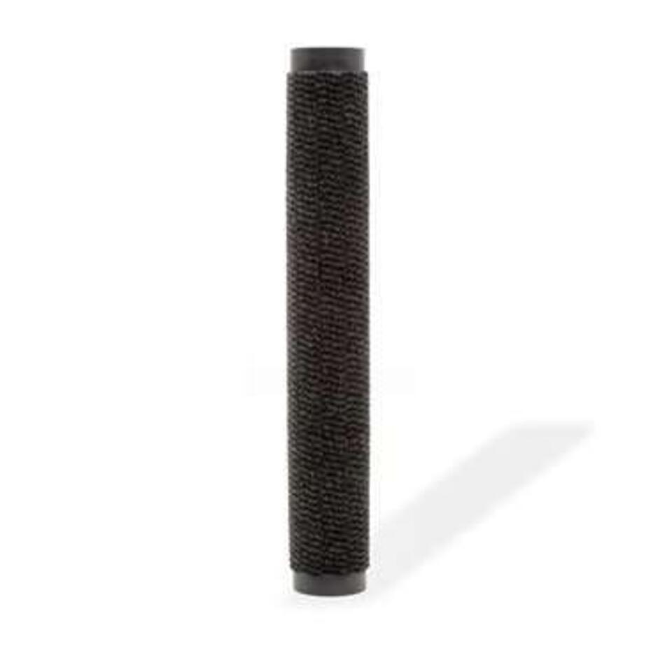 VidaXL Droogloopmat Rechthoekig Getuft 40x60 Cm Zwart