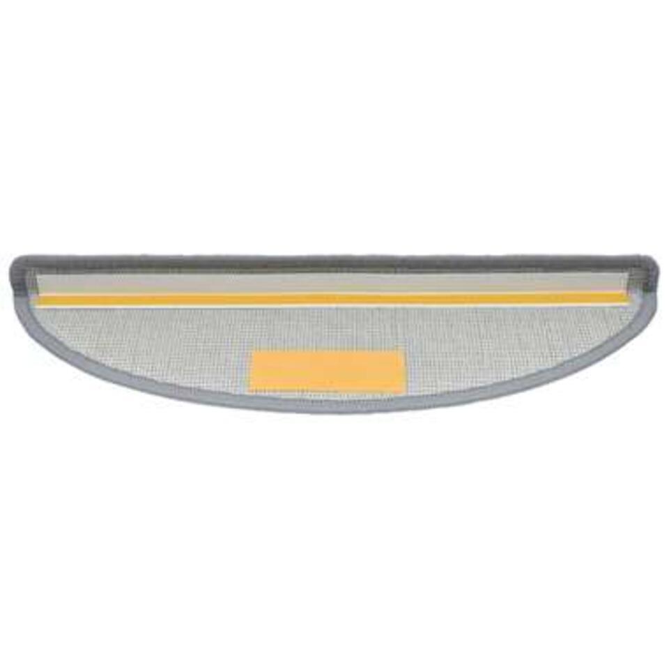 VidaXL 15 St Trapmatten 56x17x3 Cm Lichtgrijs